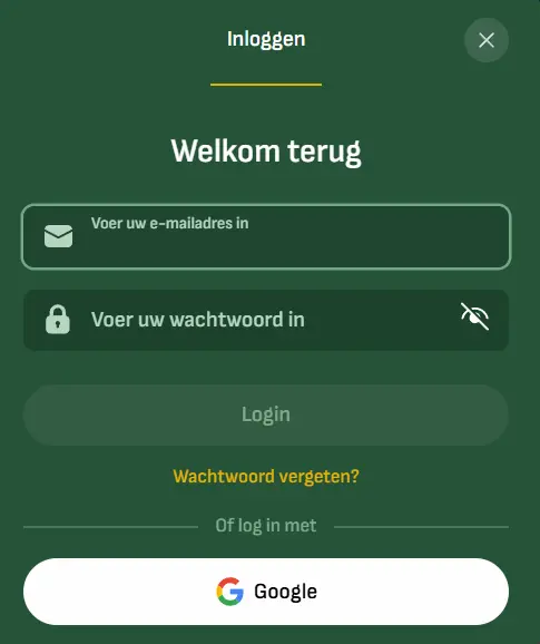 BetSixty Casino login